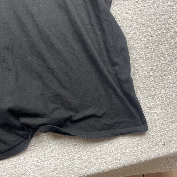 Y2K Learn About Death Metal Retro Kids Distressed Punk Rock Men Sz 2XL Black - Picture 14 of 15